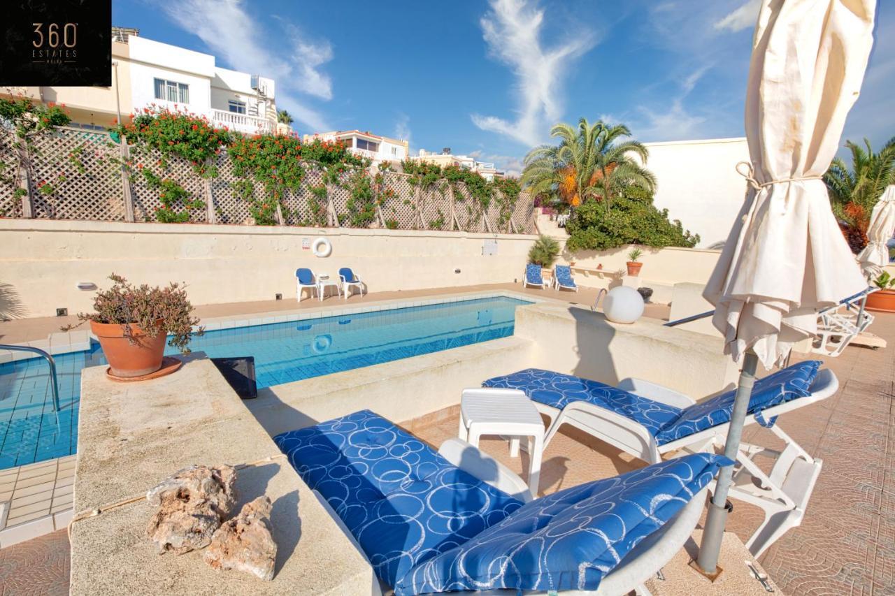 One Of A Kind Villa With Wi-Fi, Private Pool & Bbq By 360 Estates Mellieha Bagian luar foto