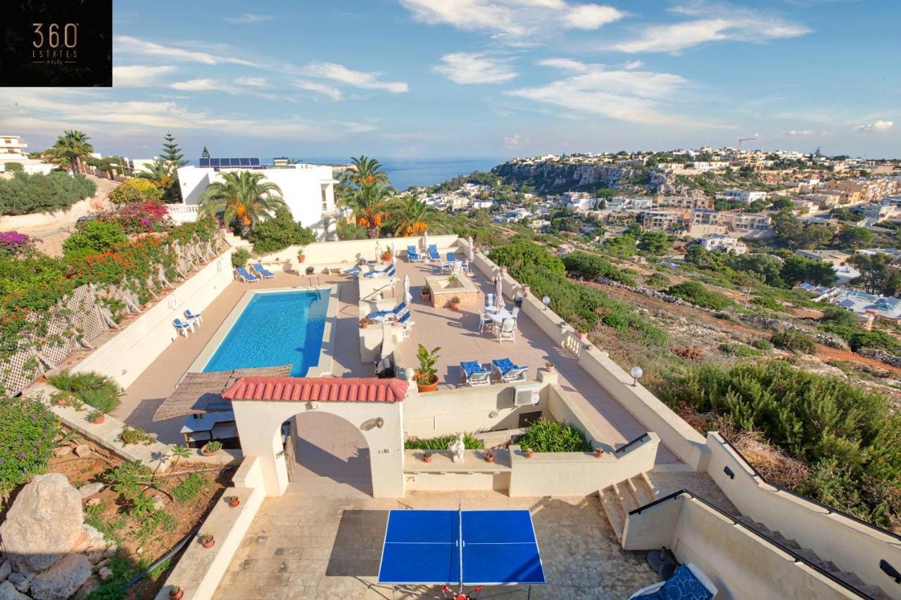 One Of A Kind Villa With Wi-Fi, Private Pool & Bbq By 360 Estates Mellieha Bagian luar foto